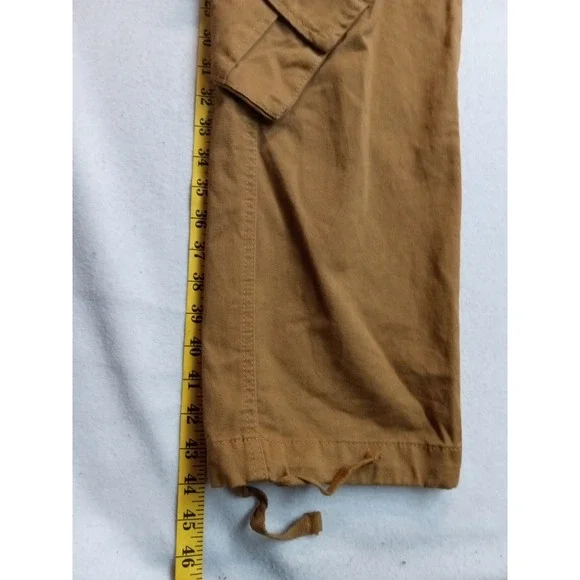 Matchstick Cargo Pants Utility Outdoor Hiking Travel Workwear Khaki Skater 34x30 - Picture 14 of 16
